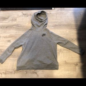 Nike Fleece Lined Pullover/Hoodie (Funnel Neck)